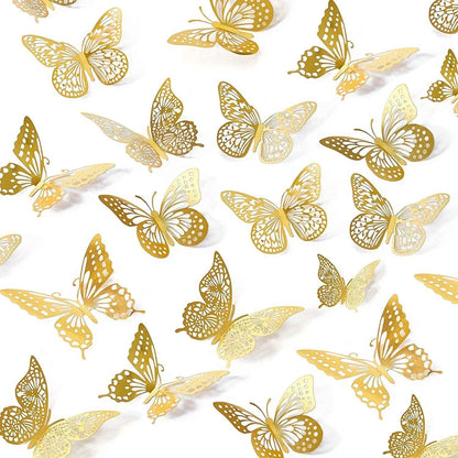 Hollow Butterfly Wall Stickers